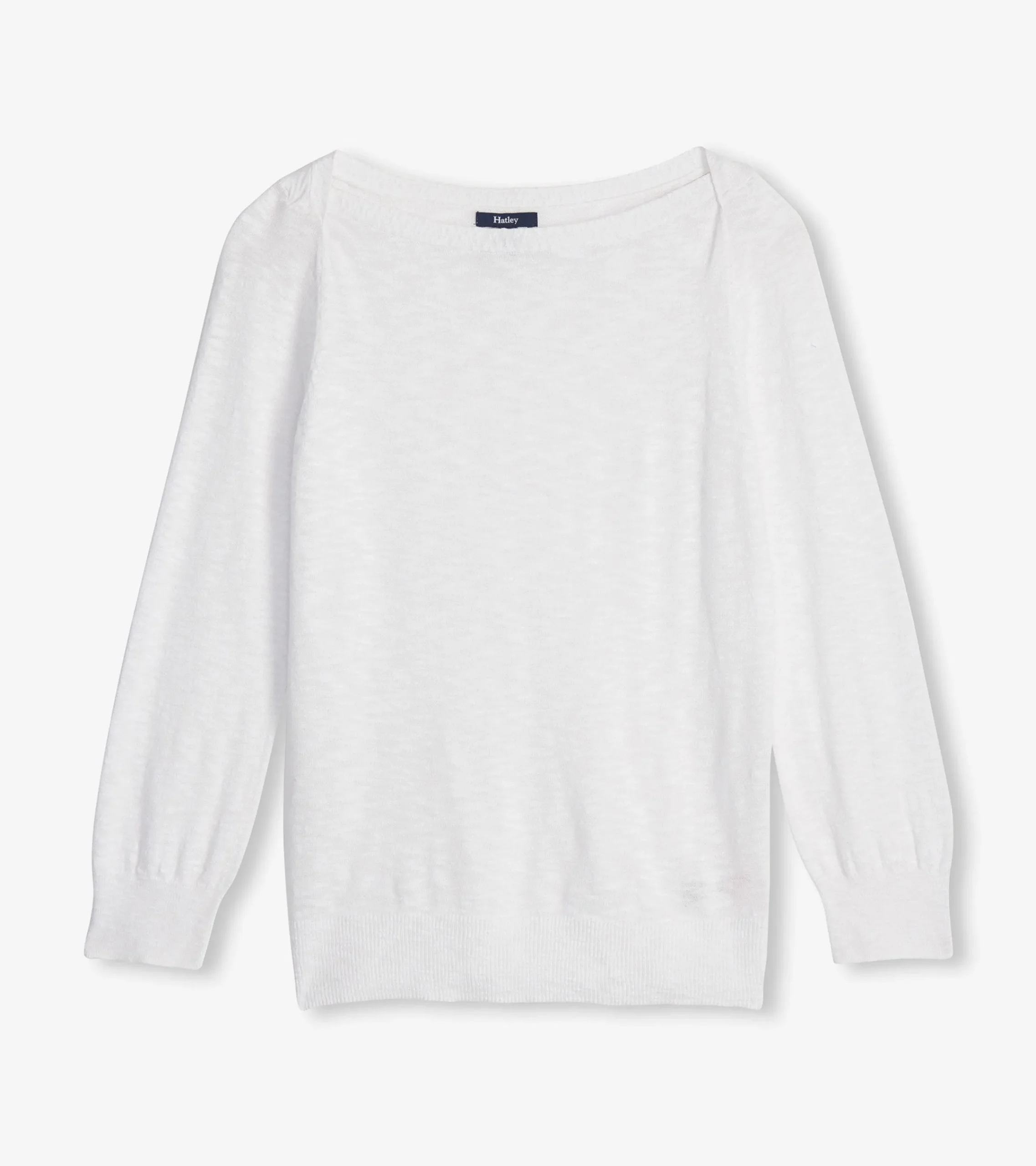Best Hatley 3/4 Sleeve Knit Breton - White