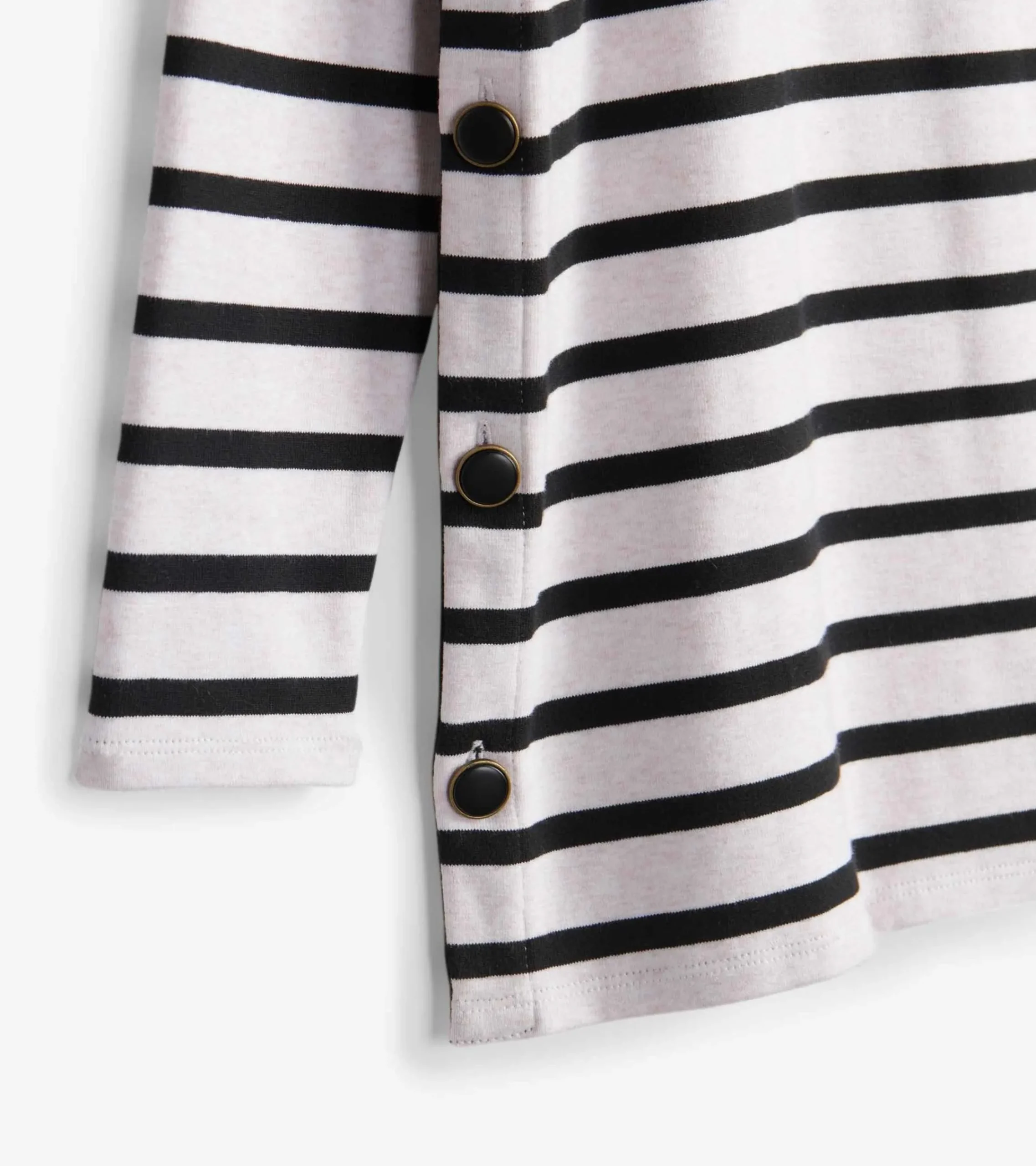 Outlet Hatley Ali Breton Top - Cream Melange Stripes