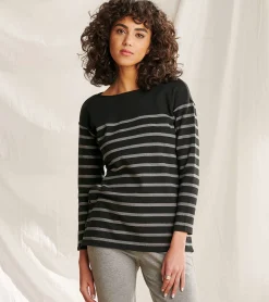 Discount Hatley Ali Breton Top - Solstice Stripes