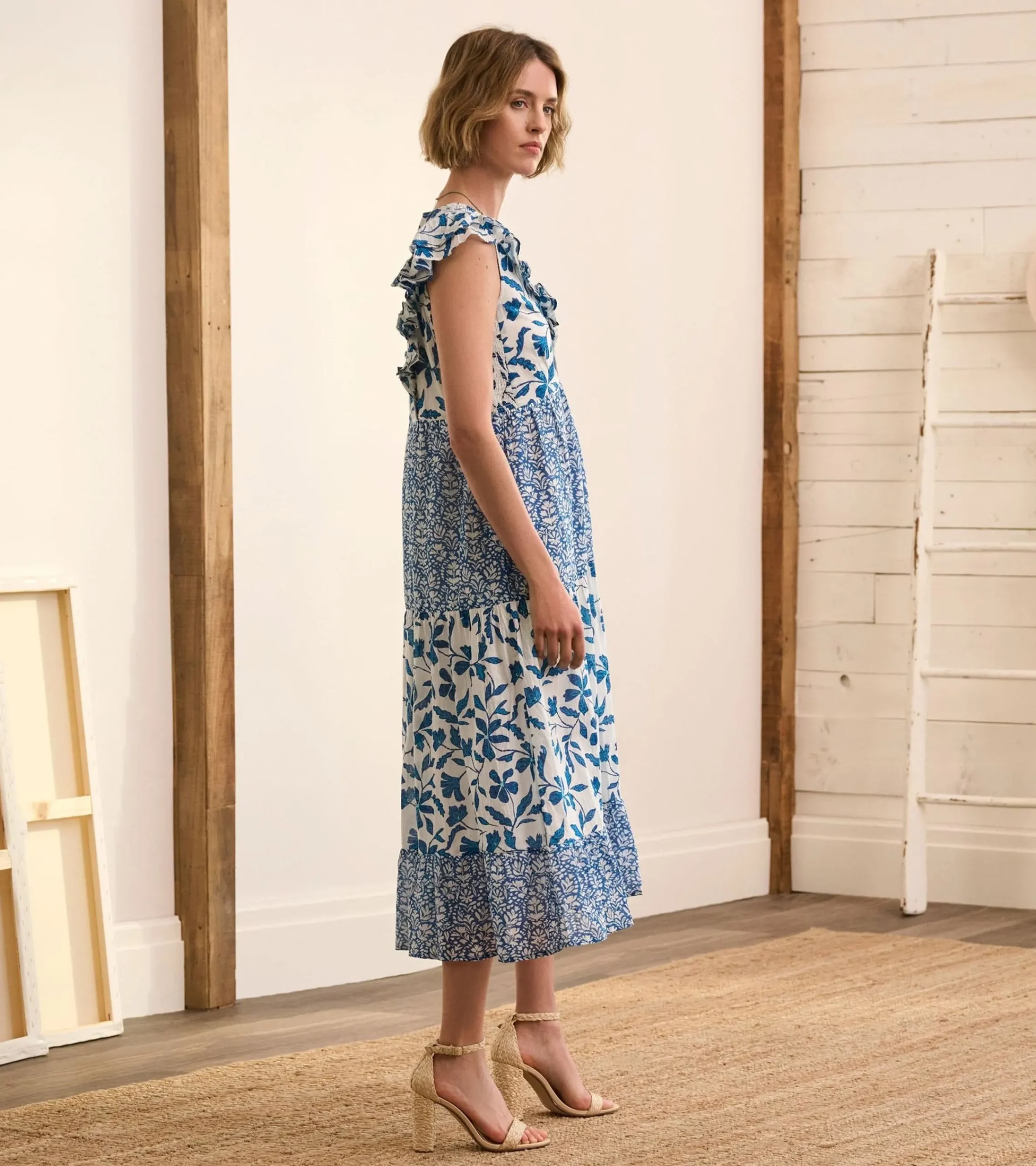 Outlet Hatley Aria Midi Dress - Shibori Mix