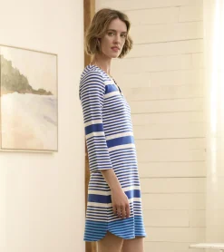Best Hatley Ashley Dress - Blue Quartz Stripes
