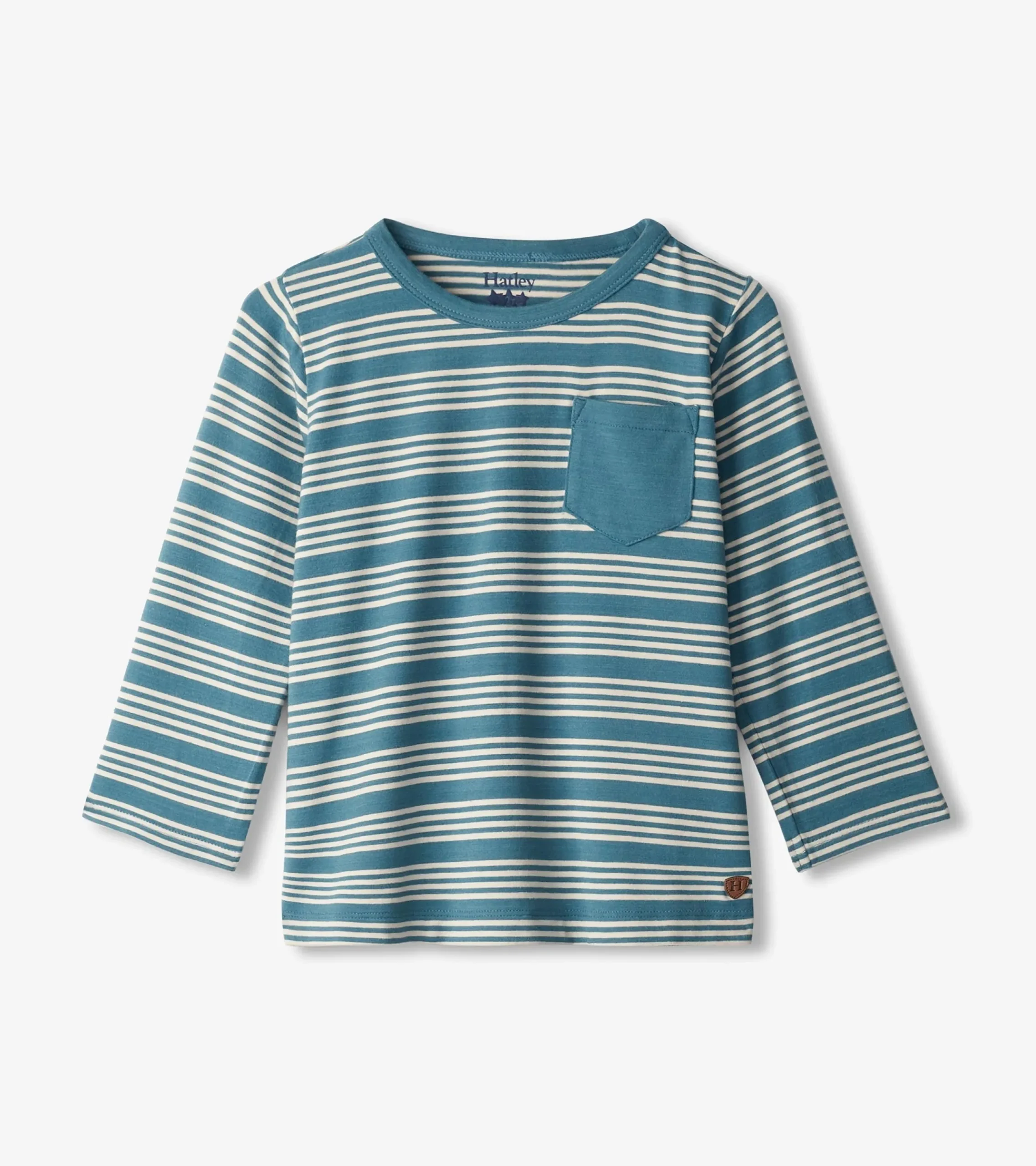 Sale Hatley Baby & Toddler Boys Bluestone Stripes Long Sleeve Bamboo T-Shirt