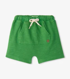 New Hatley Baby & Toddler Boys Camp Green Kangaroo Shorts