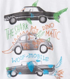 Online Hatley Baby & Toddler Boys Crazy Cars Slouchy Tee