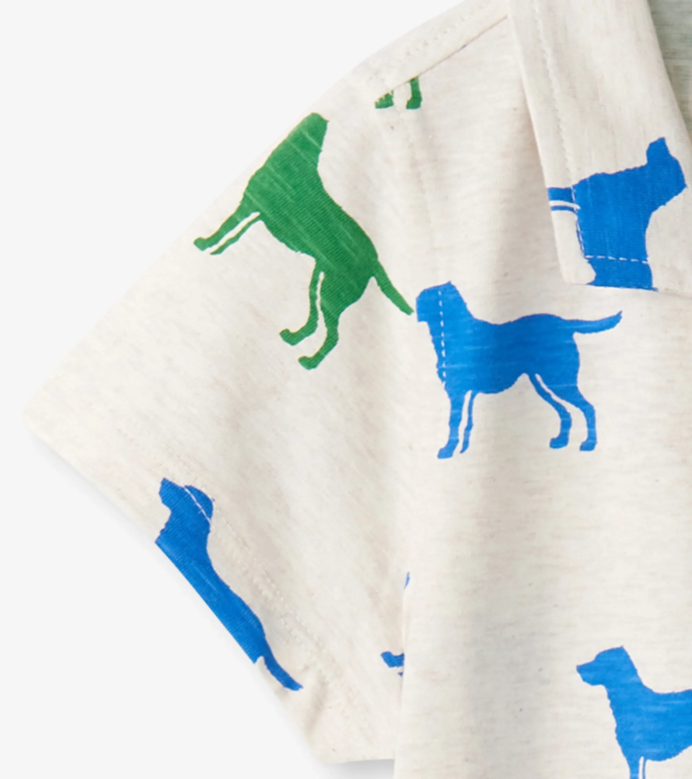 Hot Hatley Baby & Toddler Boys Dog Silhouette Jersey Button Down
