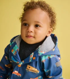 Discount Hatley Baby & Toddler Boys Driving Cars Button-Up Rain Jacket