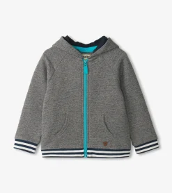 Sale Hatley Baby & Toddler Boys Flame Blue Zip-Up Hoodie