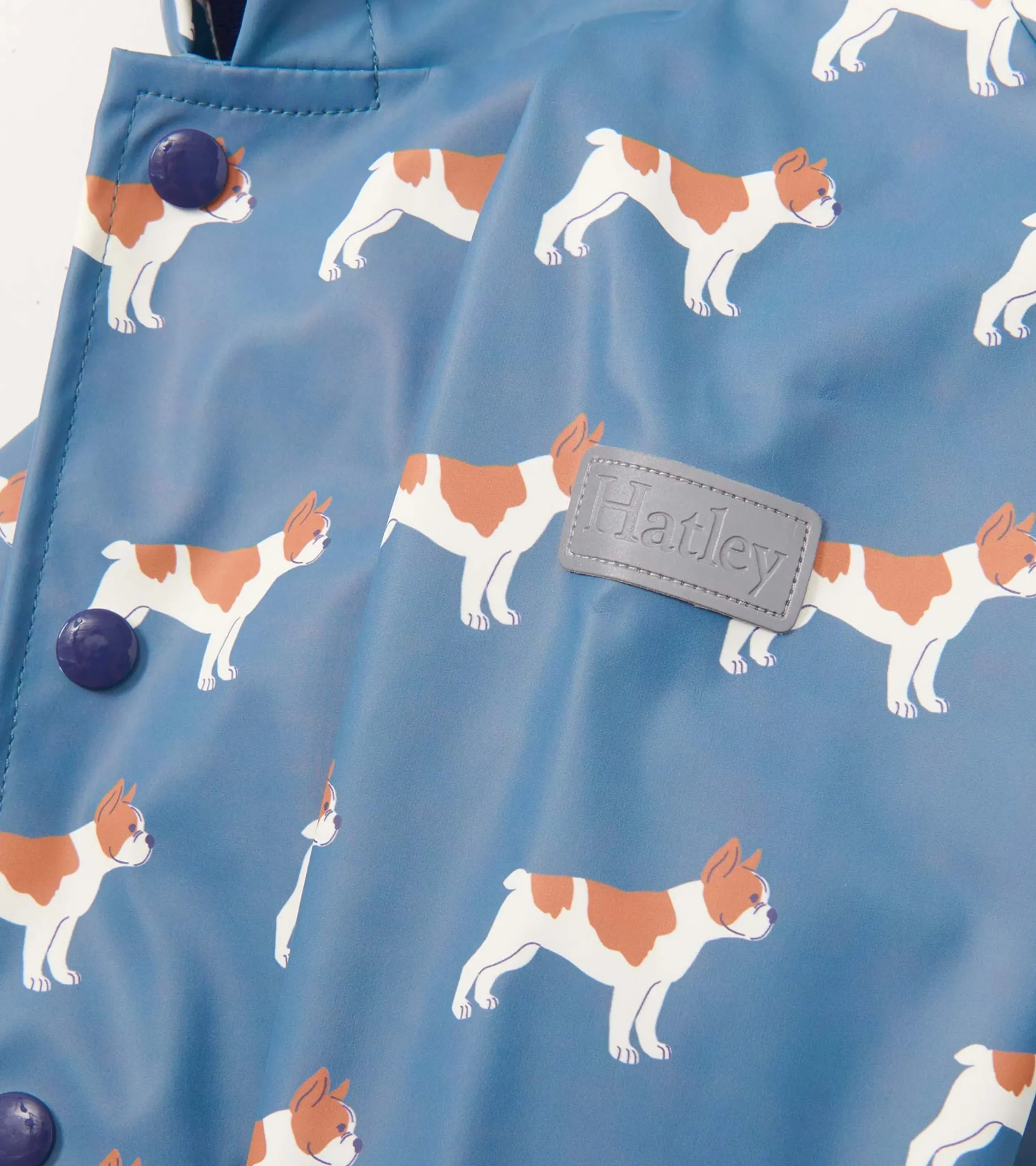Online Hatley Baby & Toddler Boys French Bulldogs Button-Up Rain Jacket