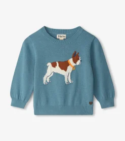 Clearance Hatley Baby & Toddler Boys French Bulldogs Crew Neck Sweater