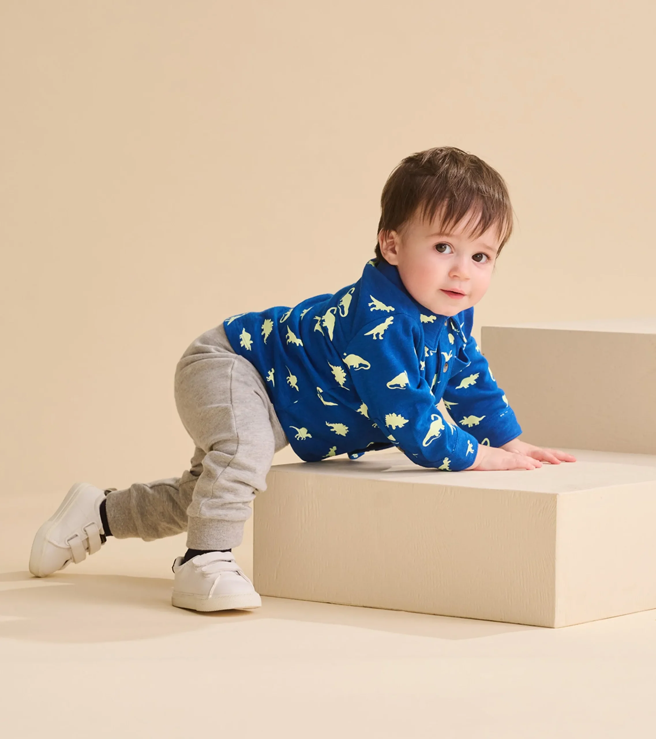 Outlet Hatley Baby & Toddler Boys Grey Melange Joggers