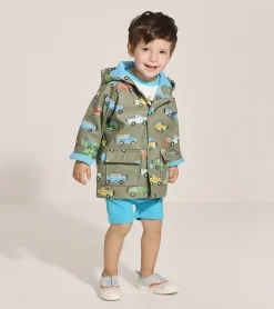 New Hatley Baby & Toddler Boys Off-Roading Button-Up Rain Jacket