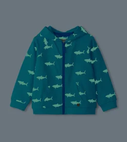 Online Hatley Baby & Toddler Boys Shark Silhouette Glow Zip-Up Hoodie