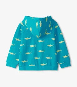 Online Hatley Baby & Toddler Boys Shark Silhouette Glow Zip-Up Hoodie