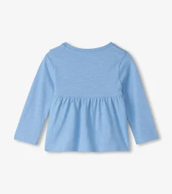 Online Hatley Baby & Toddler Girls Big Groovy Heart Long Sleeve T-Shirt