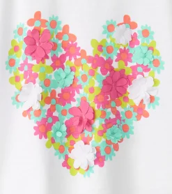 Hatley Baby & Toddler Girls Chiffon Heart Snap Button Shirt