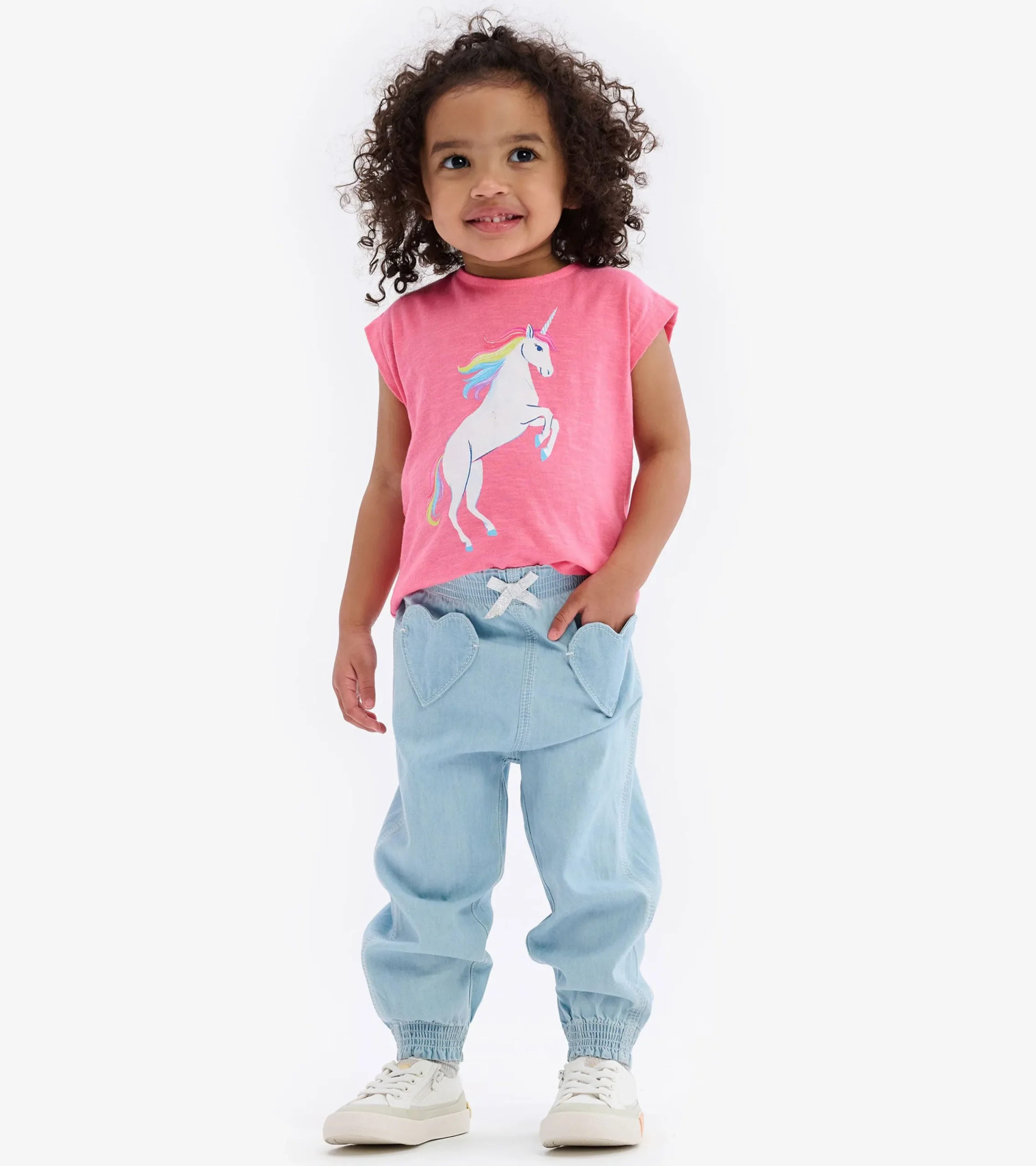 Best Hatley Baby & Toddler Girls Denim Baggy Pants