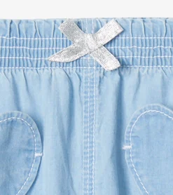 Best Hatley Baby & Toddler Girls Denim Baggy Pants