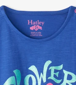 Best Hatley Baby & Toddler Girls Flower Power Snap Button Shirt