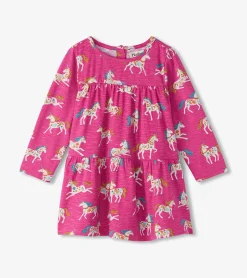 Online Hatley Baby & Toddler Girls Folksy Unicorns Gathered Tiered Dress