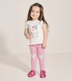 Clearance Hatley Baby & Toddler Girls Free Spirit White Graphic Tee