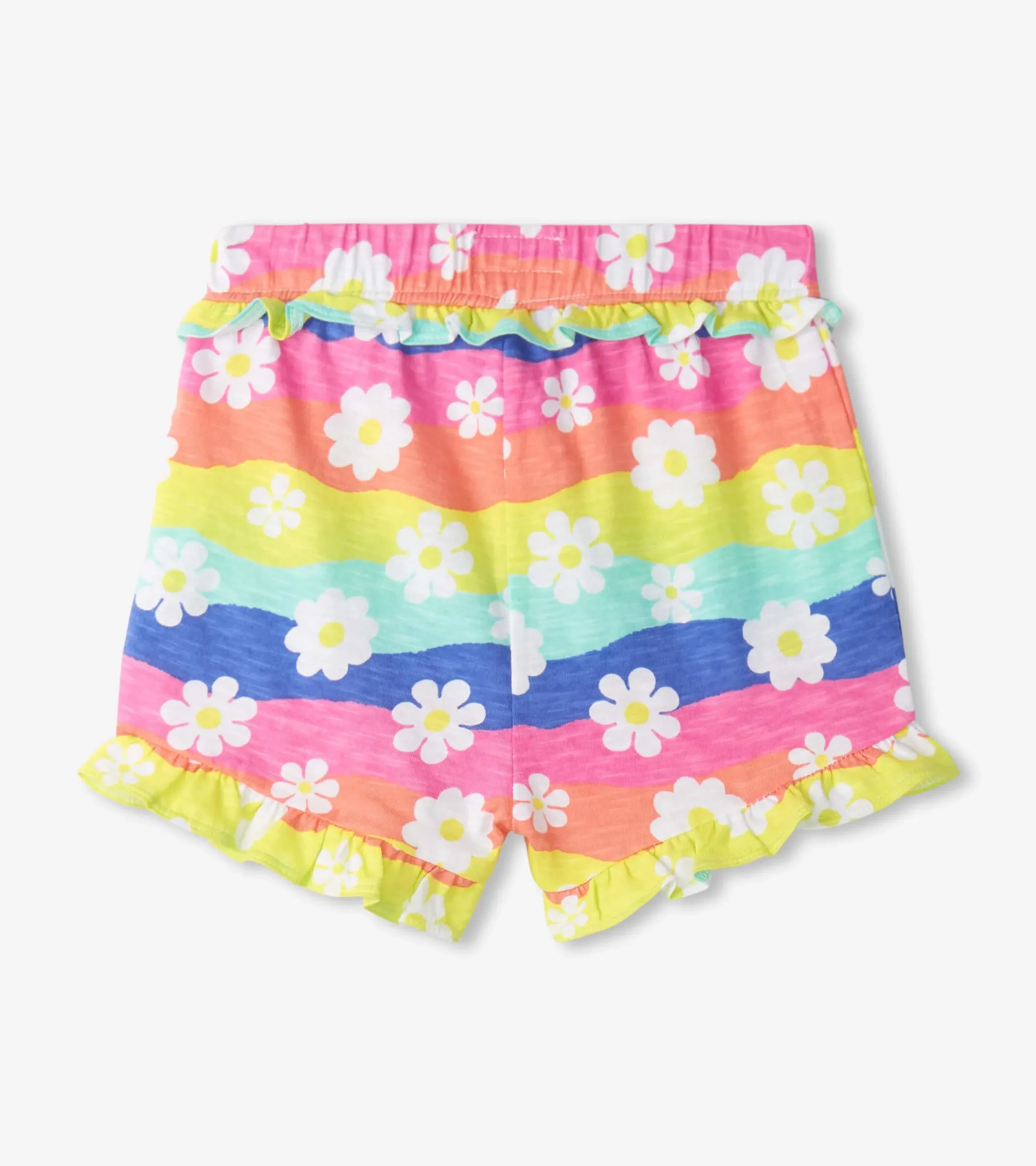 Discount Hatley Baby & Toddler Girls Groovy Flowers Ruffle Shorts