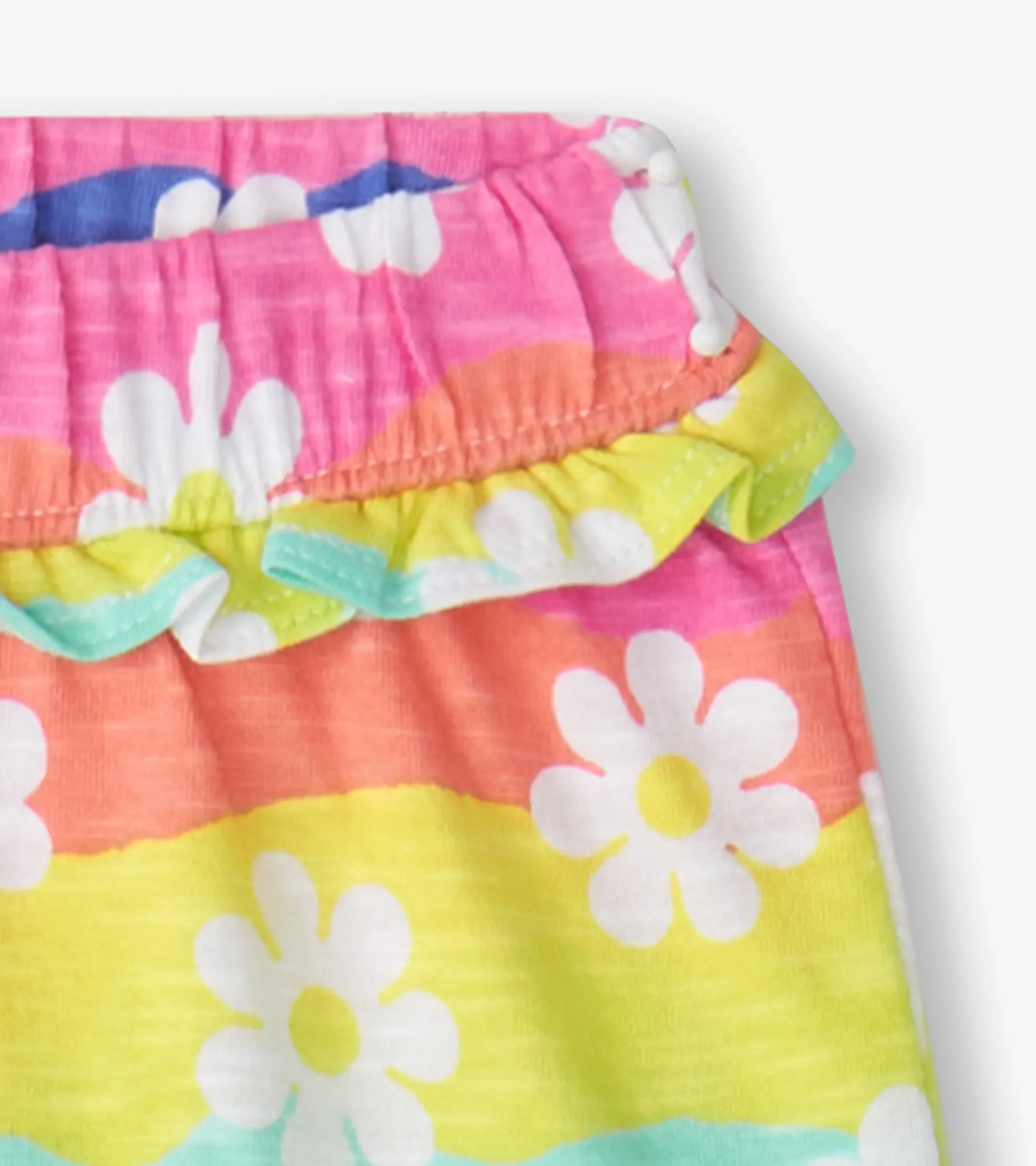 Discount Hatley Baby & Toddler Girls Groovy Flowers Ruffle Shorts