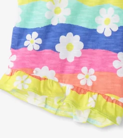Discount Hatley Baby & Toddler Girls Groovy Flowers Ruffle Shorts