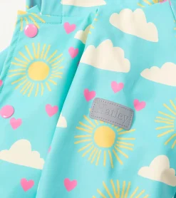 Online Hatley Baby & Toddler Girls Happy Skies Button-Up Rain Jacket