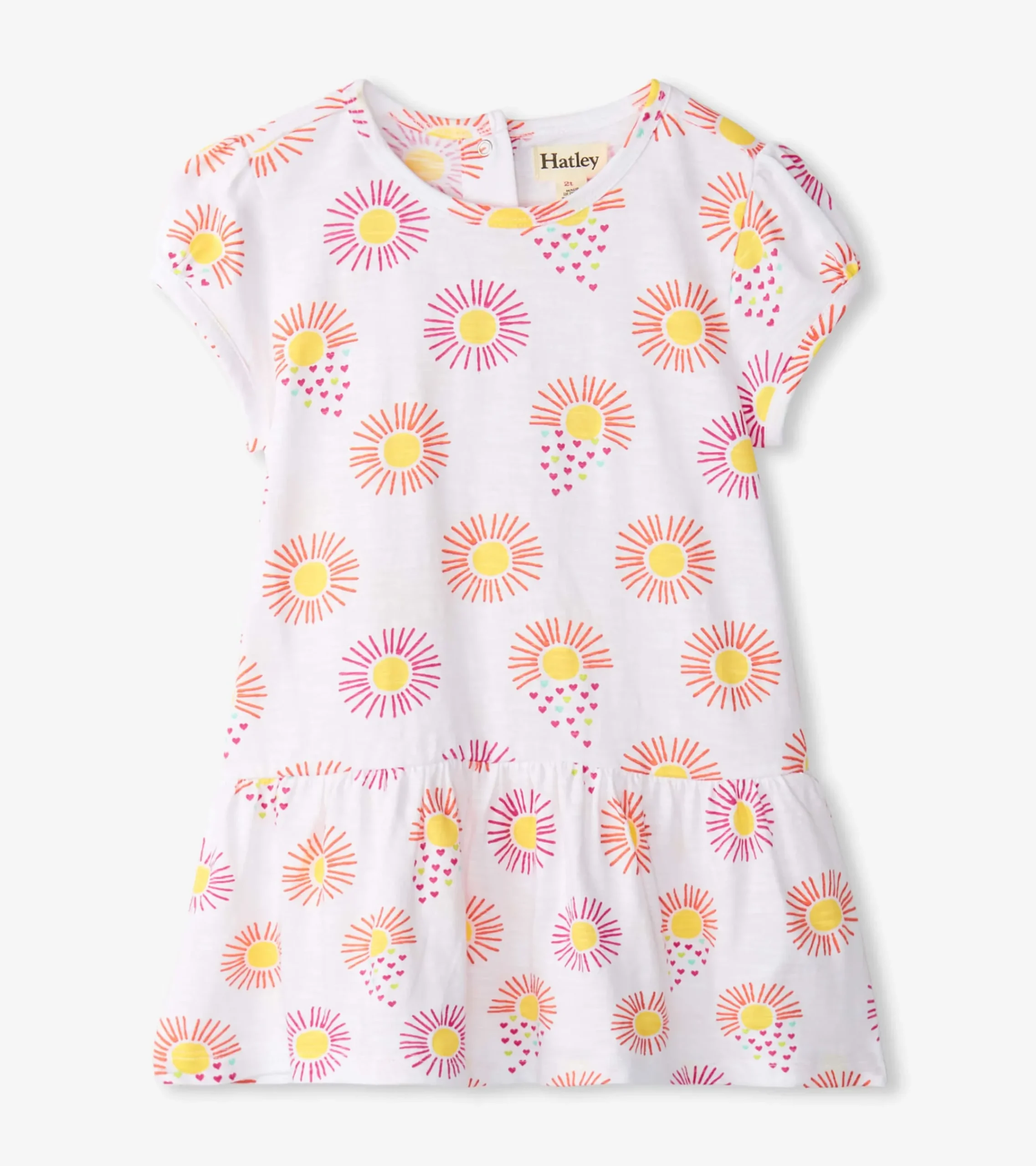 Sale Hatley Baby & Toddler Girls Heart Suns Gathered Dress