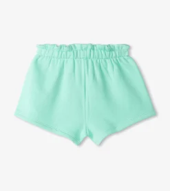 Discount Hatley Baby & Toddler Girls Ice Green Paper Bag Shorts