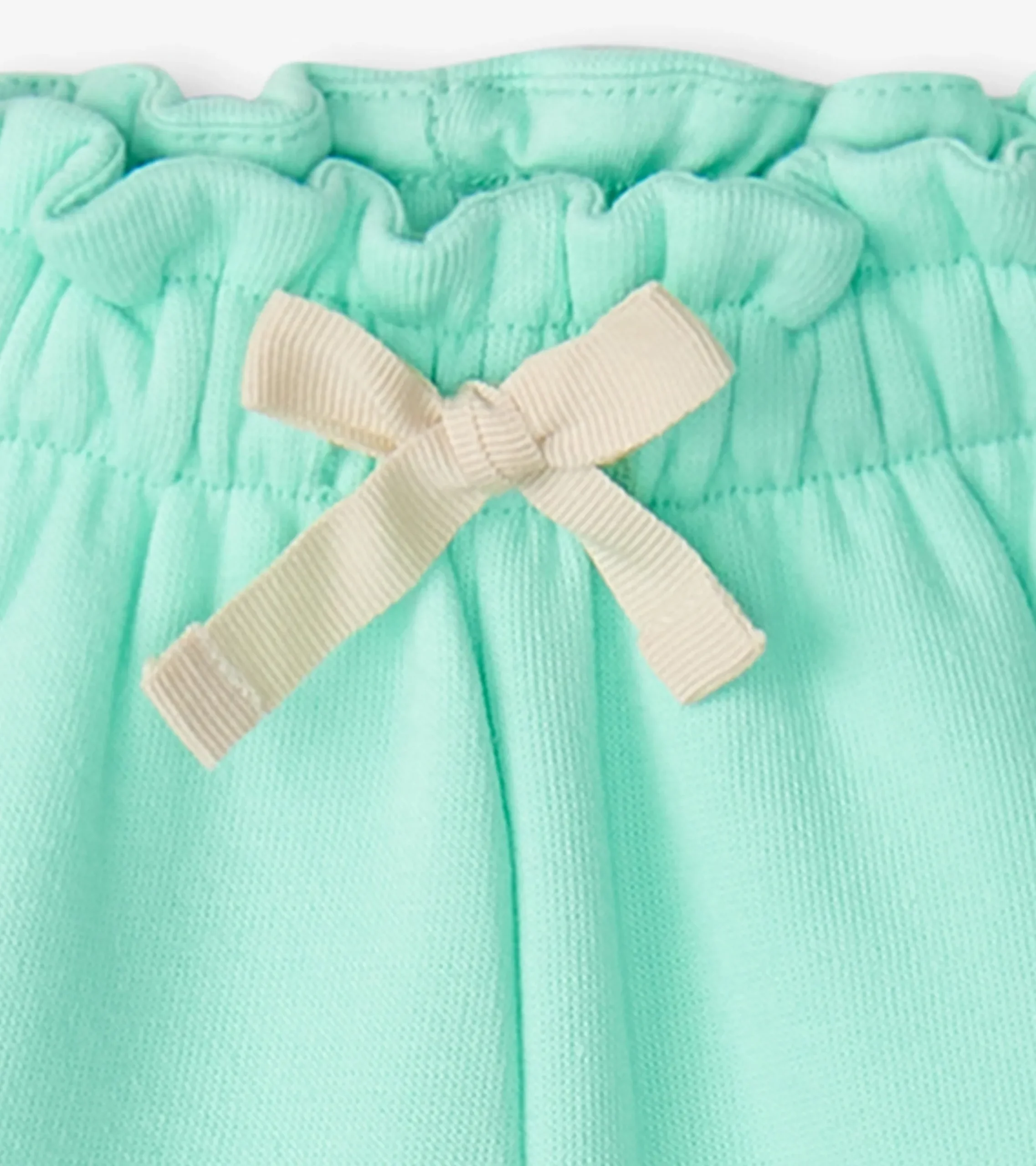 Discount Hatley Baby & Toddler Girls Ice Green Paper Bag Shorts