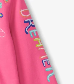Online Hatley Baby & Toddler Girls Pink Love Everywhere Hoodie