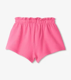 New Hatley Baby & Toddler Girls Pink Paper Bag Shorts