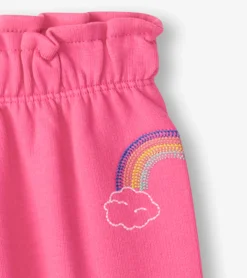 Best Hatley Baby & Toddler Girls Pink Love Everywhere Pants