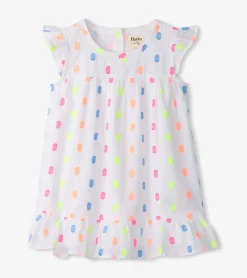 Online Hatley Baby & Toddler Girls Summer Dots Flounce Dress