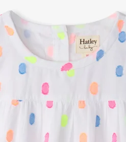 Online Hatley Baby & Toddler Girls Summer Dots Flounce Dress
