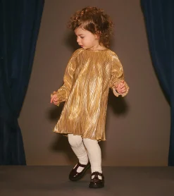 Online Hatley Baby & Toddler Gold Metallic Special Dress