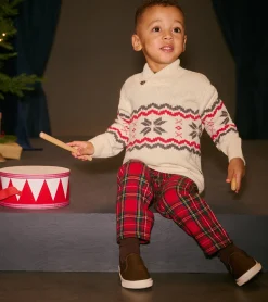 Outlet Hatley Baby & Toddler Holiday Knit Pullover Sweater
