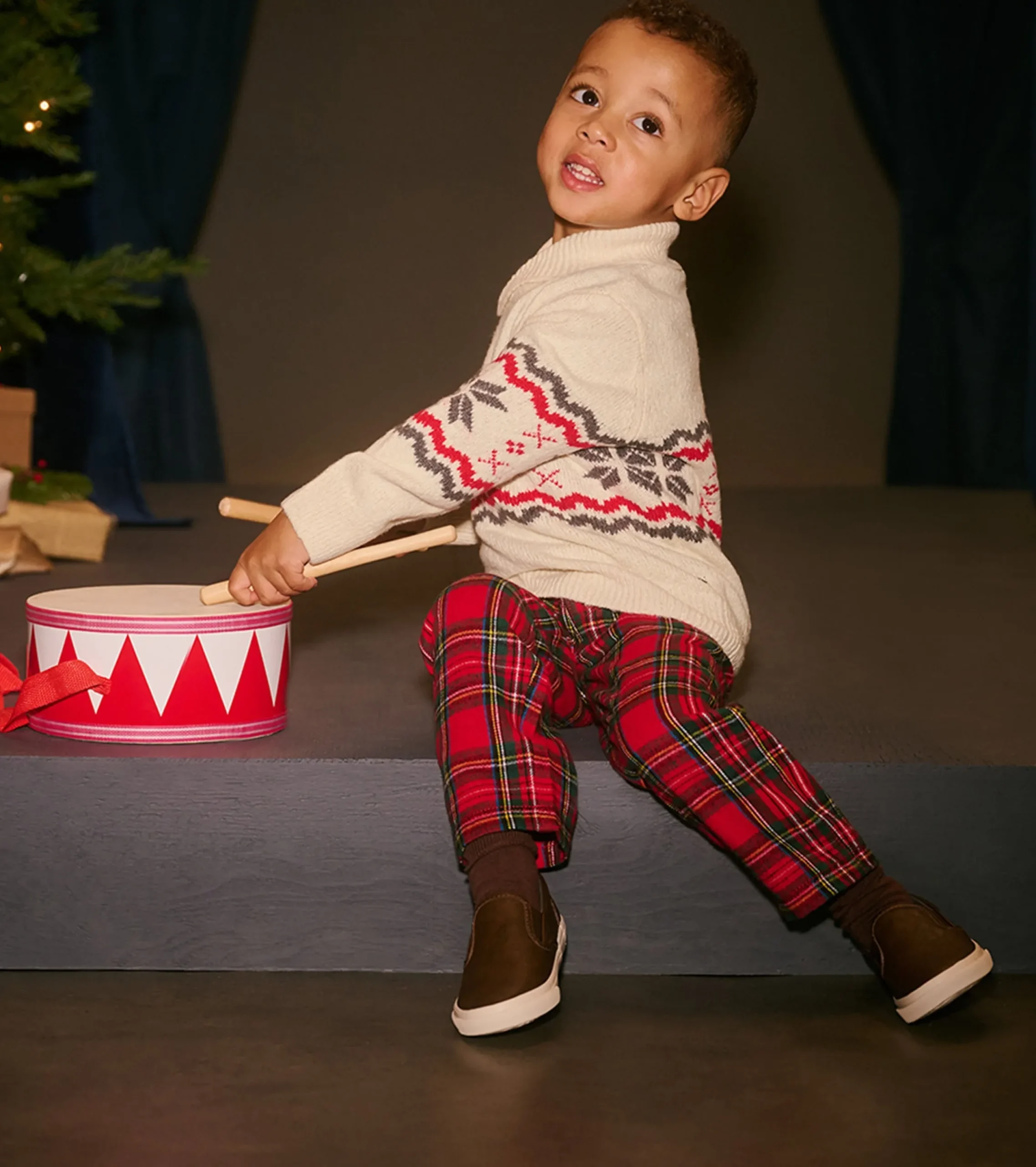 Outlet Hatley Baby & Toddler Holiday Knit Pullover Sweater