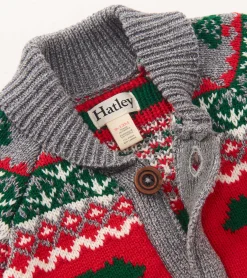 Discount Hatley Baby & Toddler Knit Bear Shawl Collar Cardigan