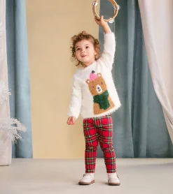 Discount Hatley Baby & Toddler Red Plaid Classic Leggings