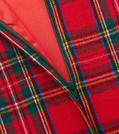 Online Hatley Baby & Toddler Red Plaid Pinafore Dress