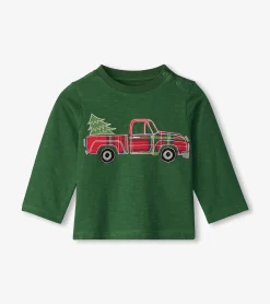 Hot Hatley Baby & Toddler Red Plaid Long Sleeve T-Shirt