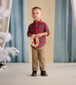 Best Hatley Baby & Toddler Red Plaid Button Down Shirt