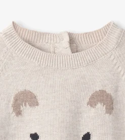 Hot Hatley Baby Bear Cub Pullover Sweater