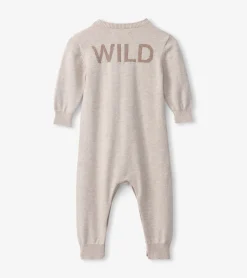 New Hatley Baby Bear Cub Sweater Onesie