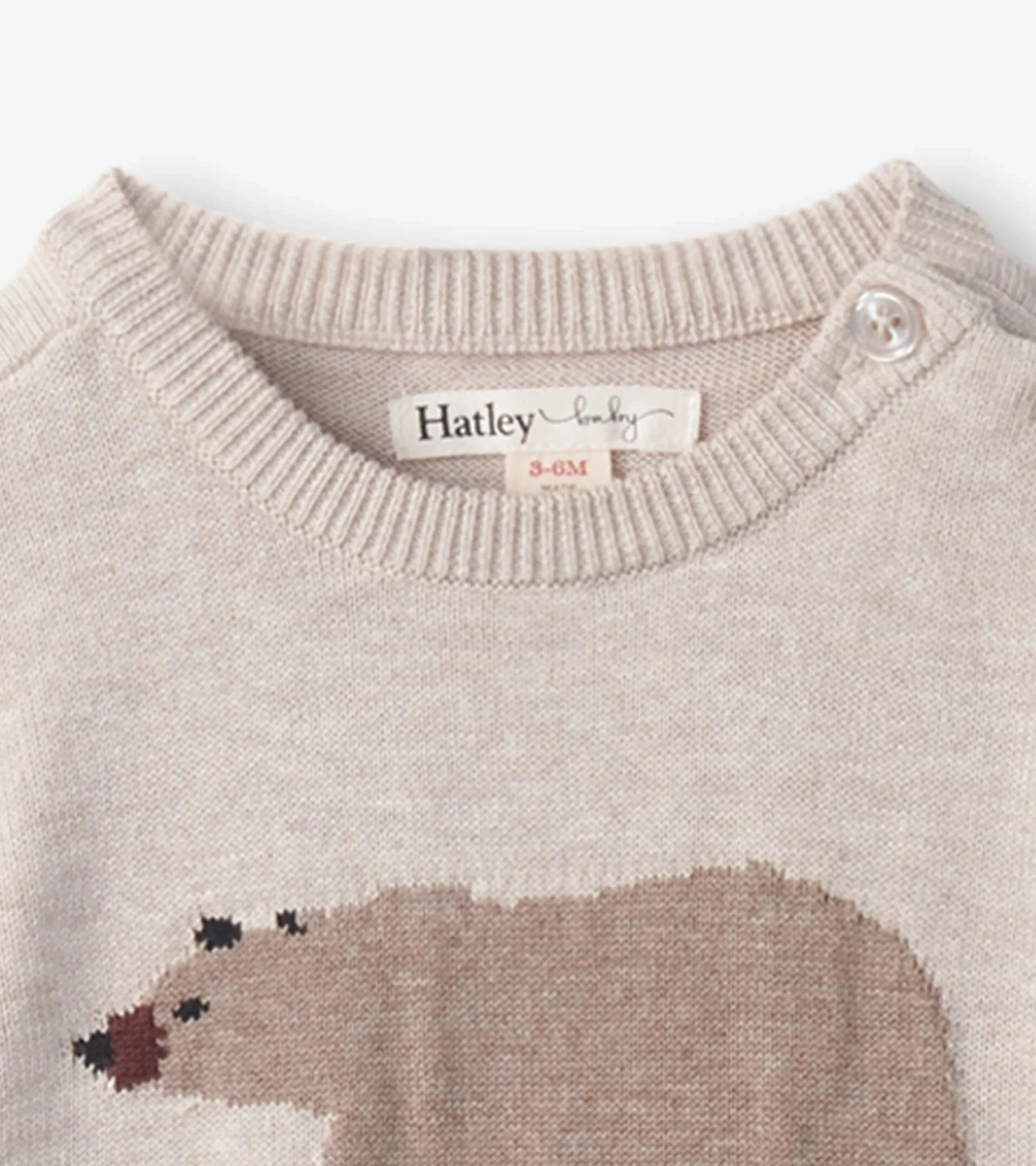 New Hatley Baby Bear Cub Sweater Onesie
