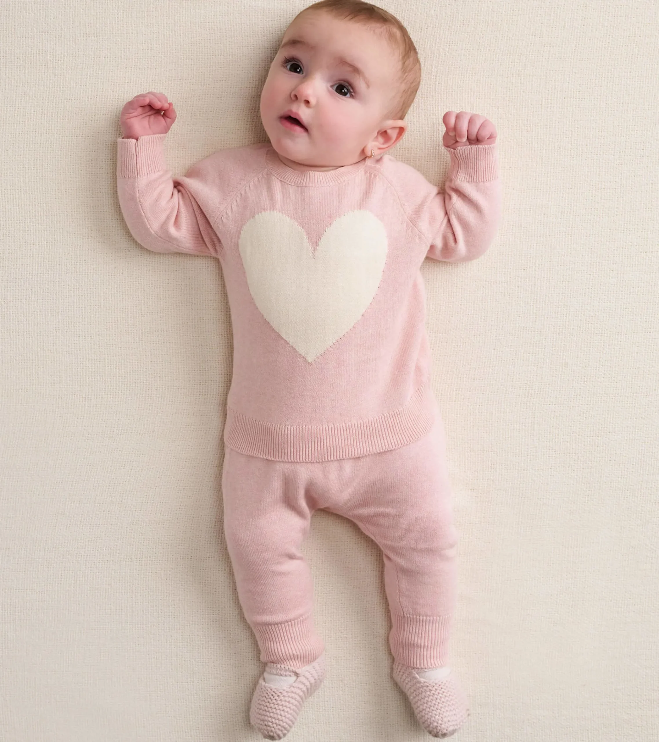 Clearance Hatley Baby Big Heart Pullover Sweater