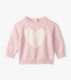 Clearance Hatley Baby Big Heart Pullover Sweater