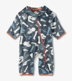 Hot Hatley Baby Boys Dino Fossils Fleece Suit